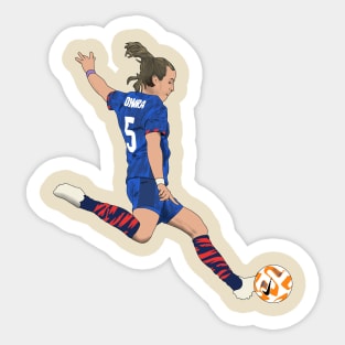 Kelley O'Hara Women's Soccer Sticker